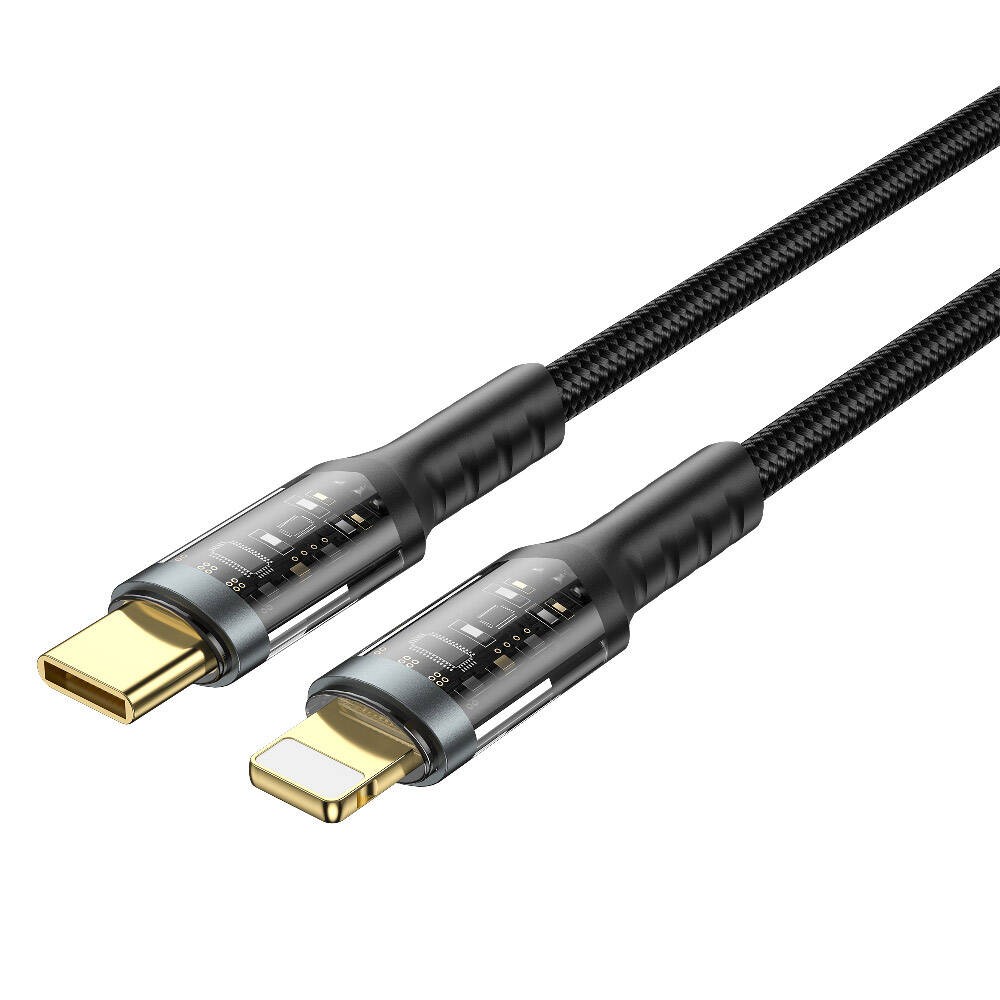 Wiwu Wi-C016 Geek Serisi Type-C to Lightning PD Data Kablo 30W 1.2 metre