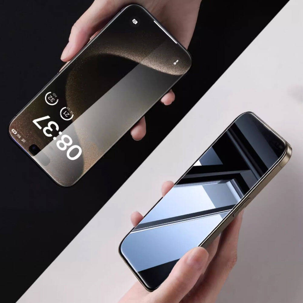 iPhone 15 Pro Max Wiwu iPrivacy HD Anti-Peep Ekran Koruyucu