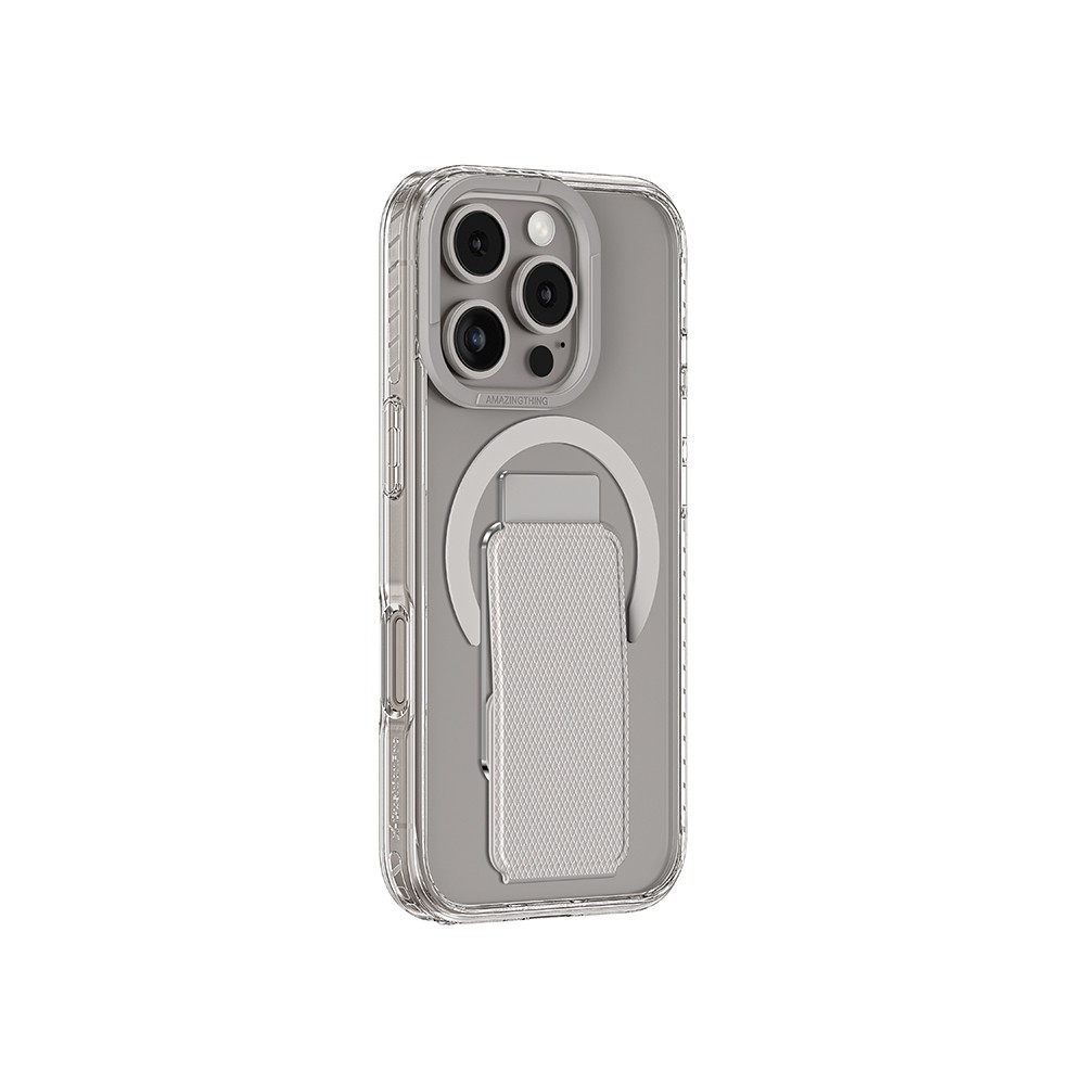 iPhone 16 Pro Kılıf Magsafe Şarj Özellikli Standlı Amazingthing Titan Pro Plus Kılıf