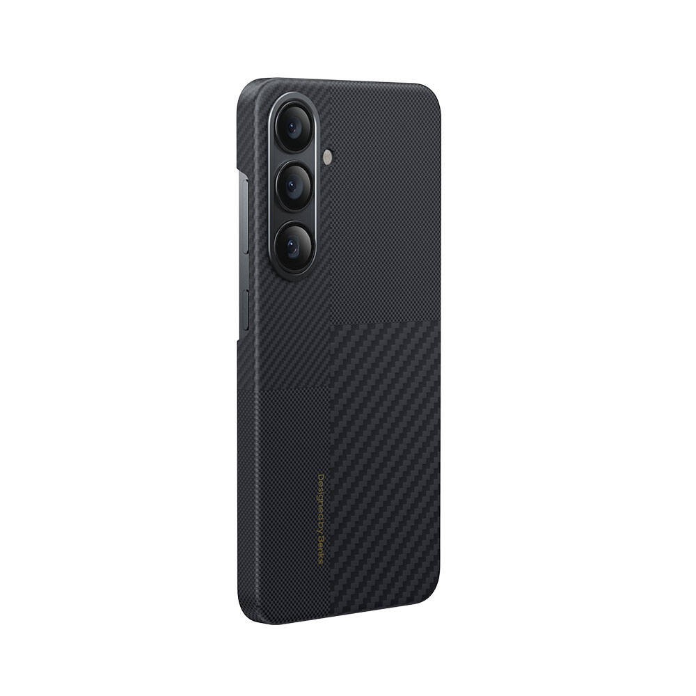 Galaxy S25 Kılıf M-safe Şarj Özellikli Karbon Fiber Benks Montage ArmorAir Kevlar Kapak