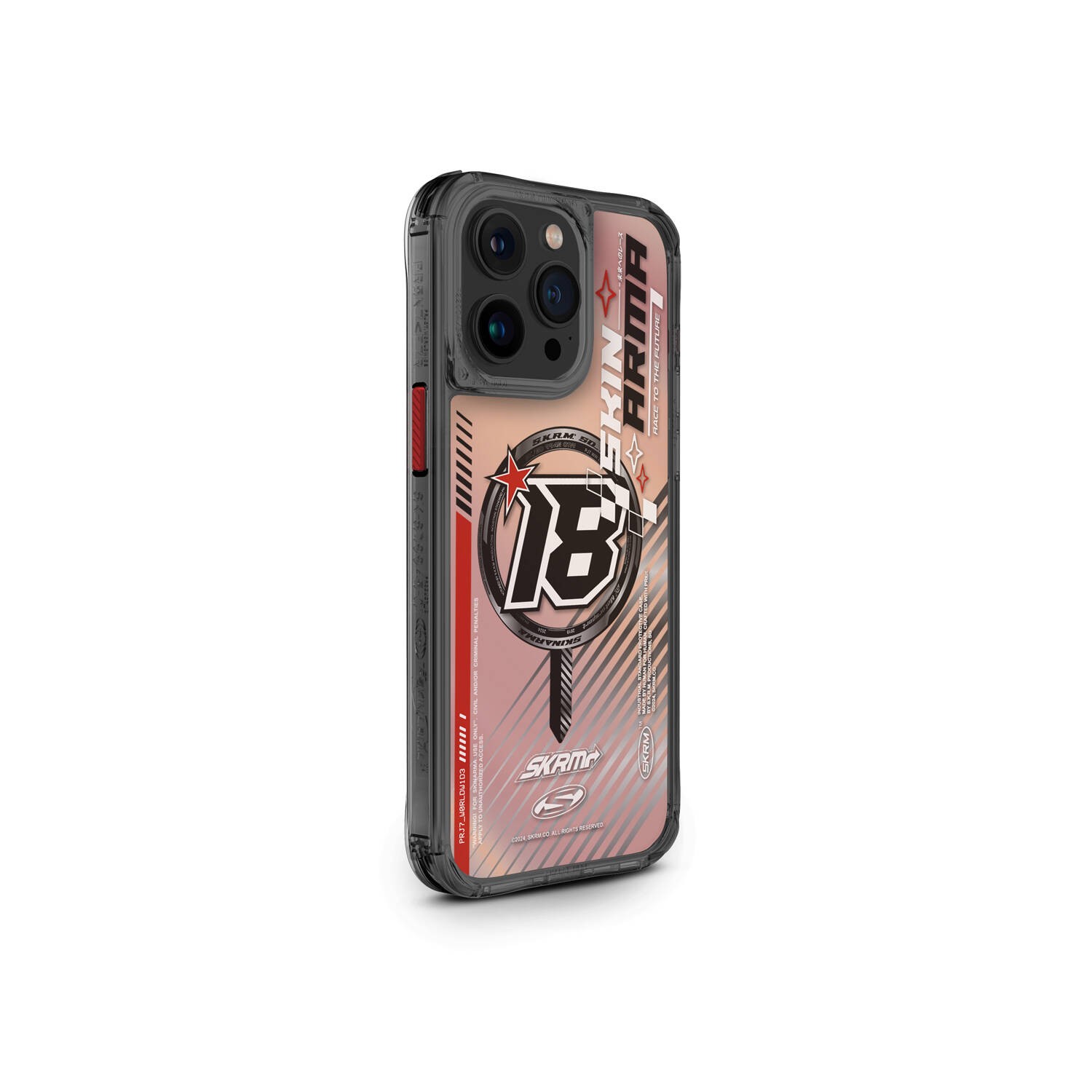 iPhone 15 Pro Max SkinArma Magsafe Şarj Özellikli Sticker Yapıştırmalı Drift Kılıf
