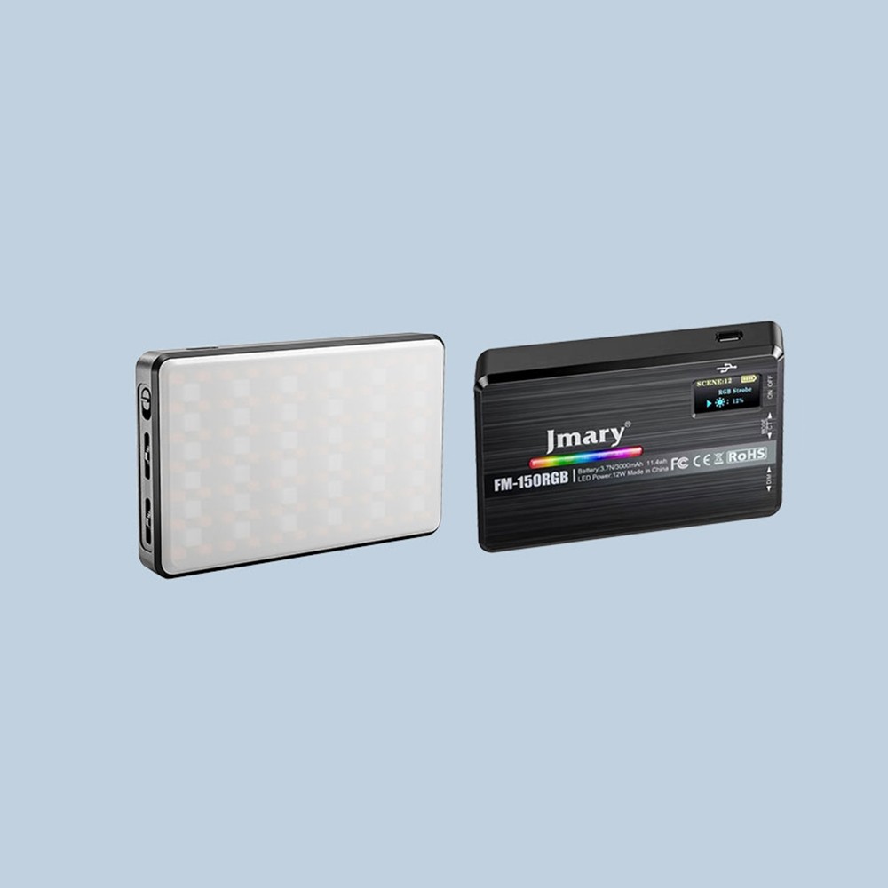 Jmary FM-150RGB RGB Led Telefon-Kamera Üstü Aydınlatma Işığı