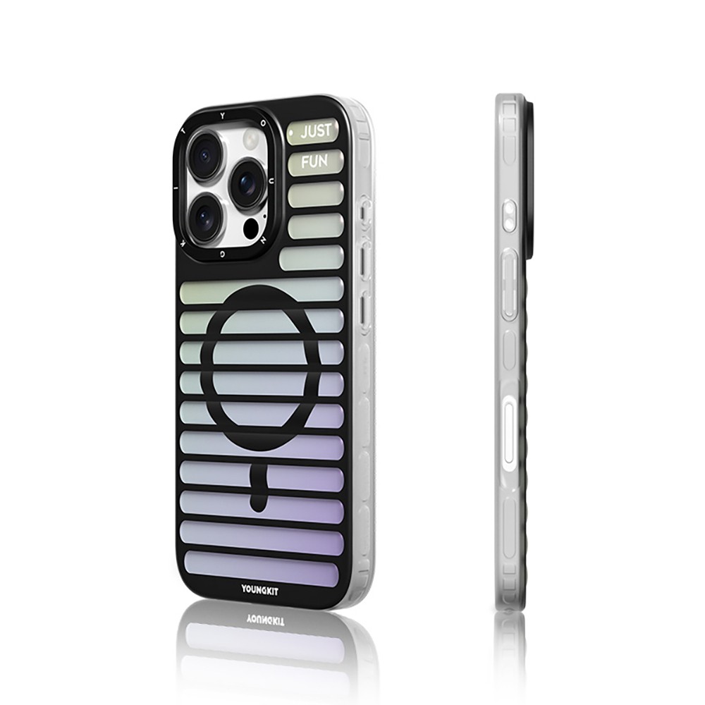 iPhone 16 Pro Magsafe Şarj Özellikli Youngkit Geek Serisi Kılıf