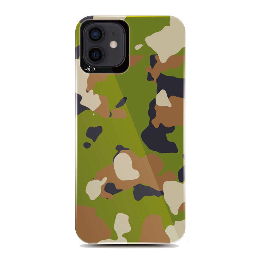 iPhone 12 Kılıf Kajsa Camo Kılıf