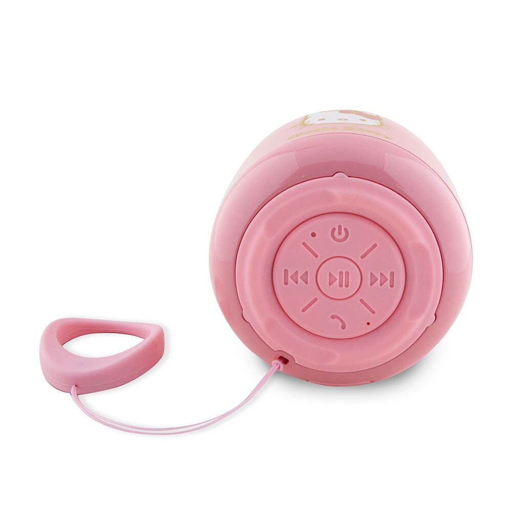 Hello Kitty Renk Geçişli Elektroplating Logolu Parmak Tutamaçlı Mini Bluetooth Speaker Hoparlör