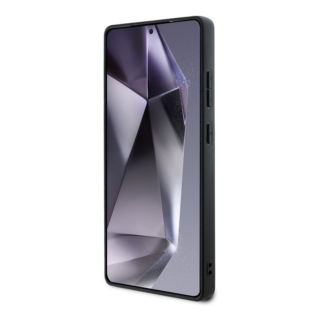 Galaxy S25 Ultra Kılıf Lacoste Orjinal Lisanslı PU Pike Desenli Arka Yüzey İkonik Timsah Dokuma Logolu Kapak