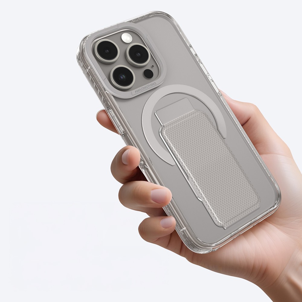 iPhone 16 Pro Kılıf Magsafe Şarj Özellikli Standlı Amazingthing Titan Pro Plus Kılıf