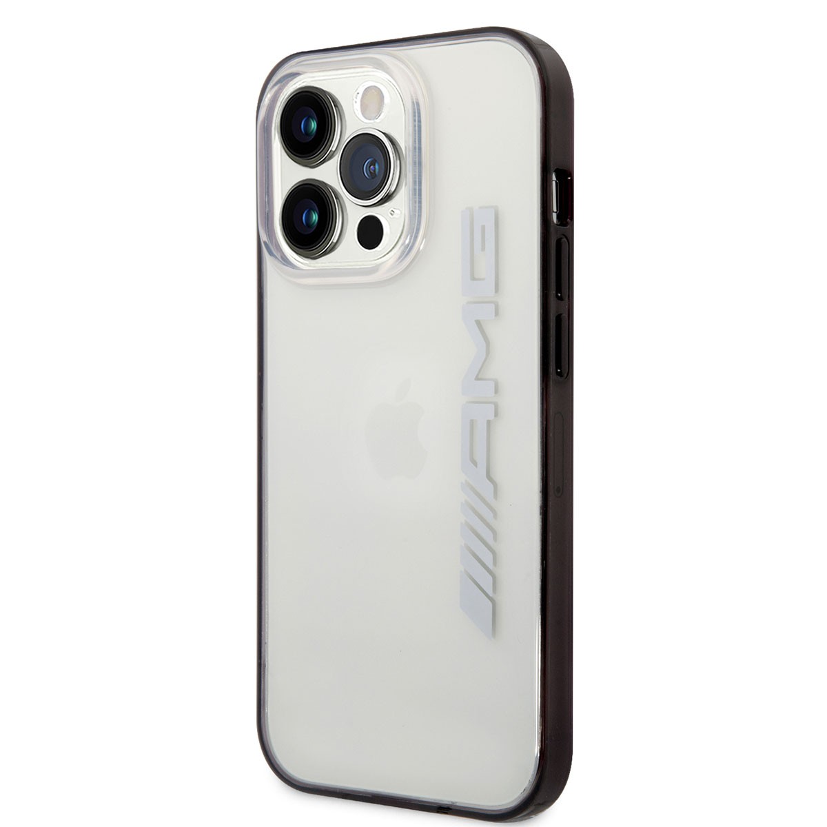 iPhone 14 Pro Kılıf AMG Transparan Siyah Çerçeve Dizayn Kılıf