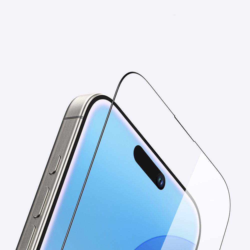 Apple iPhone 16 Amazingthing Radix Parmak İzi Bırakmayan Temperli Cam Ekran Koruyucu