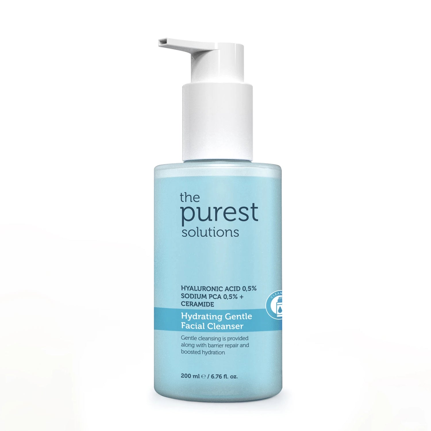 Kuru ve Karma Ciltler İçin Nemlendirici ve Bariyer Onarıcı Hyalüronik Asit Yüz Temizleme Jeli 200 Ml