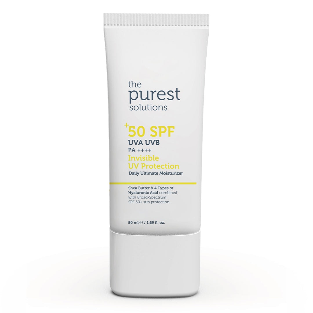 Yüksek Koruma ve Nemlendirici Etkili Invisible Güneş Koruyucu Krem SPF 50, 50 Ml.