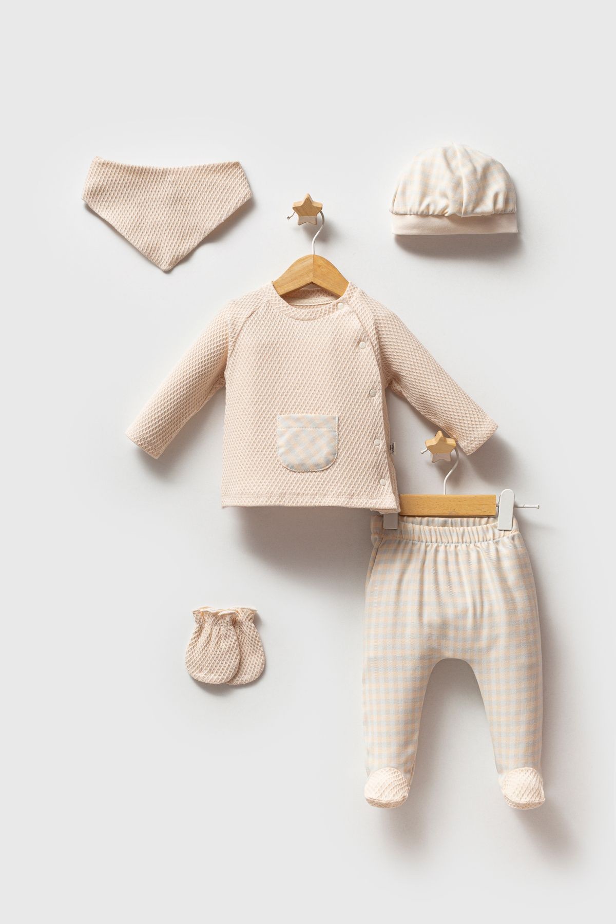 Baby Oxford Erkek Zıbın Takım