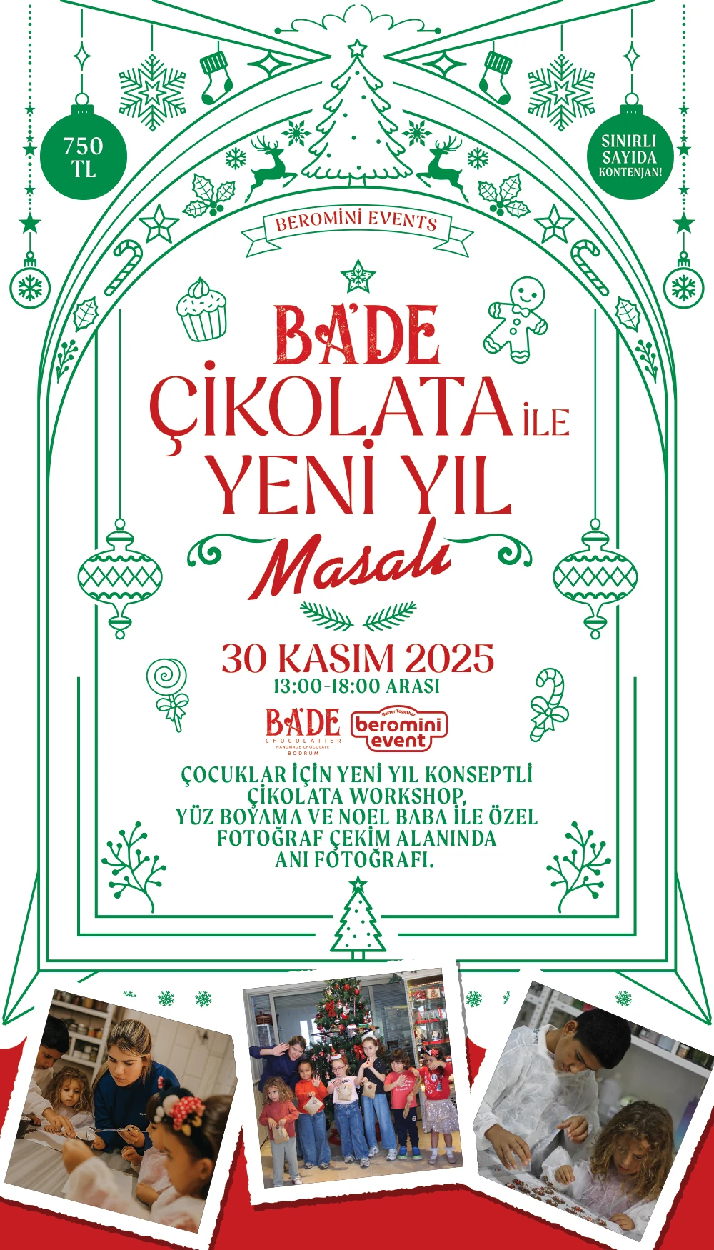 Yeni Yıl Masalı - Çikolata Workshop