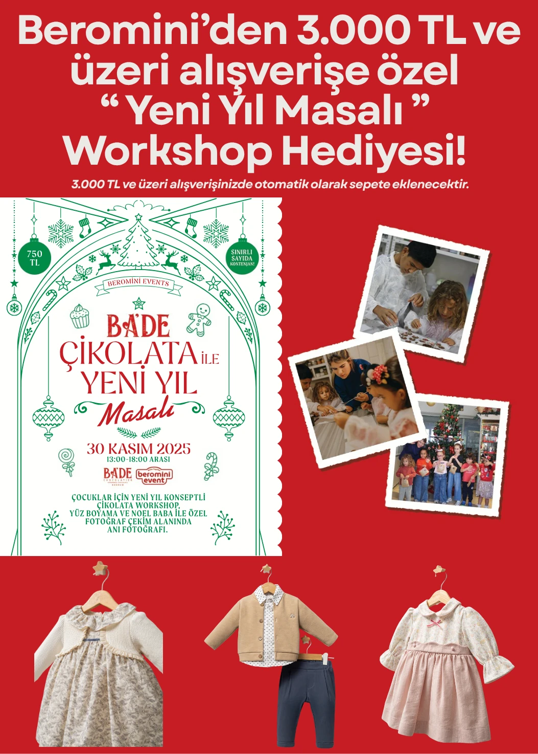 Yeni Yıl Masalı - Çikolata Workshop