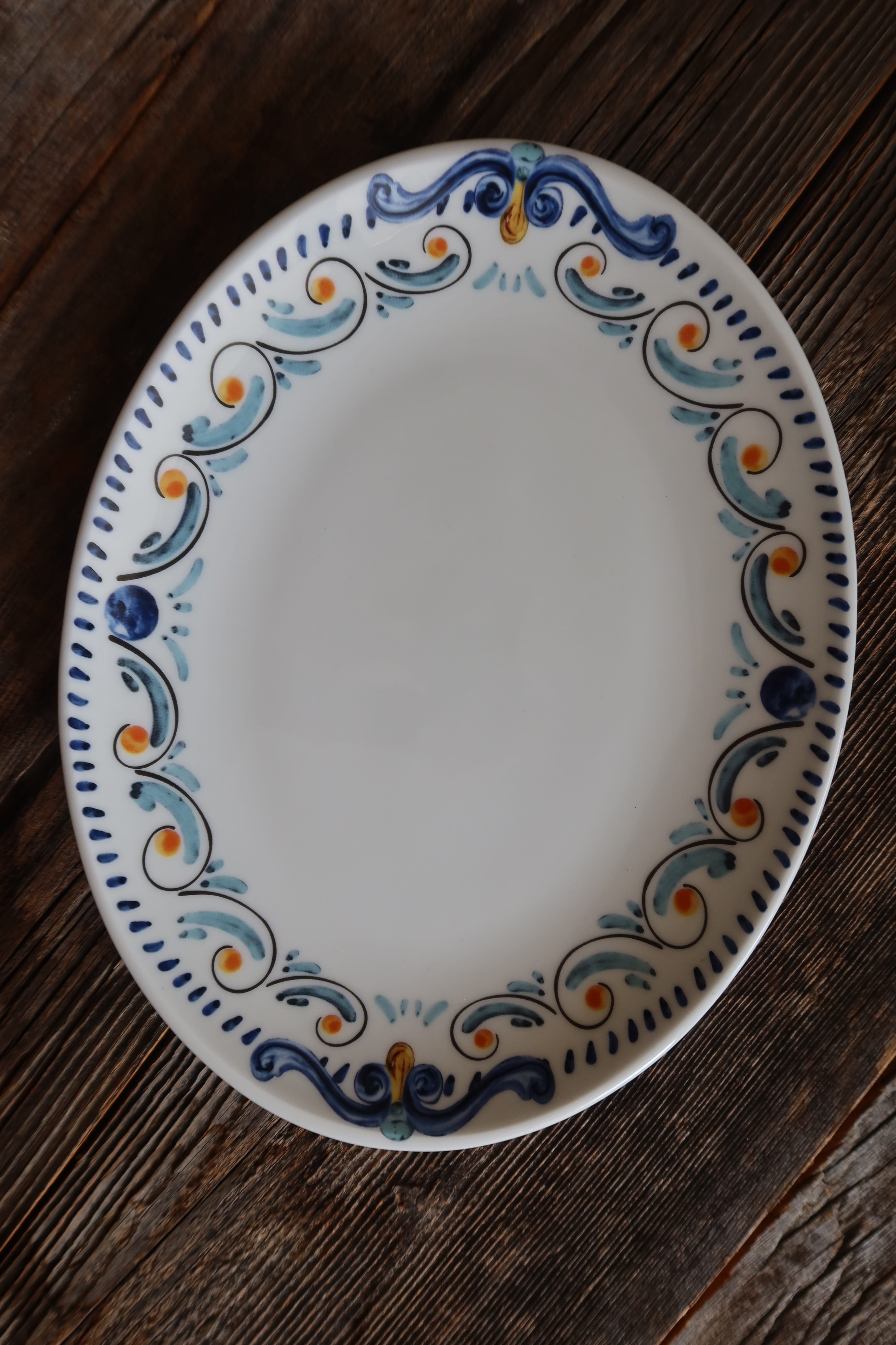 Sicily Collection Oval Sunum Tabağı