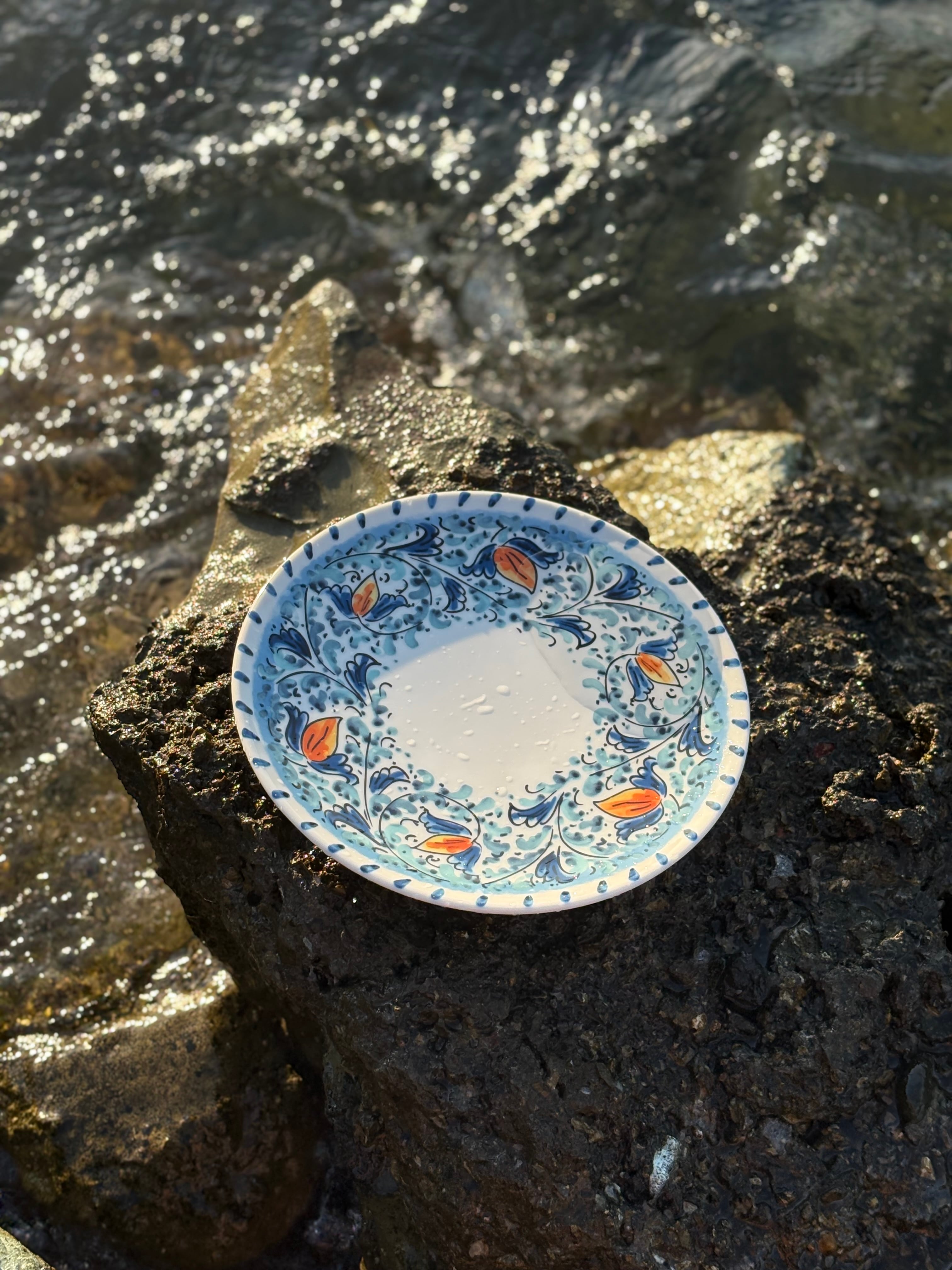 Sicily Collection Servis Tabağı (Mavi)