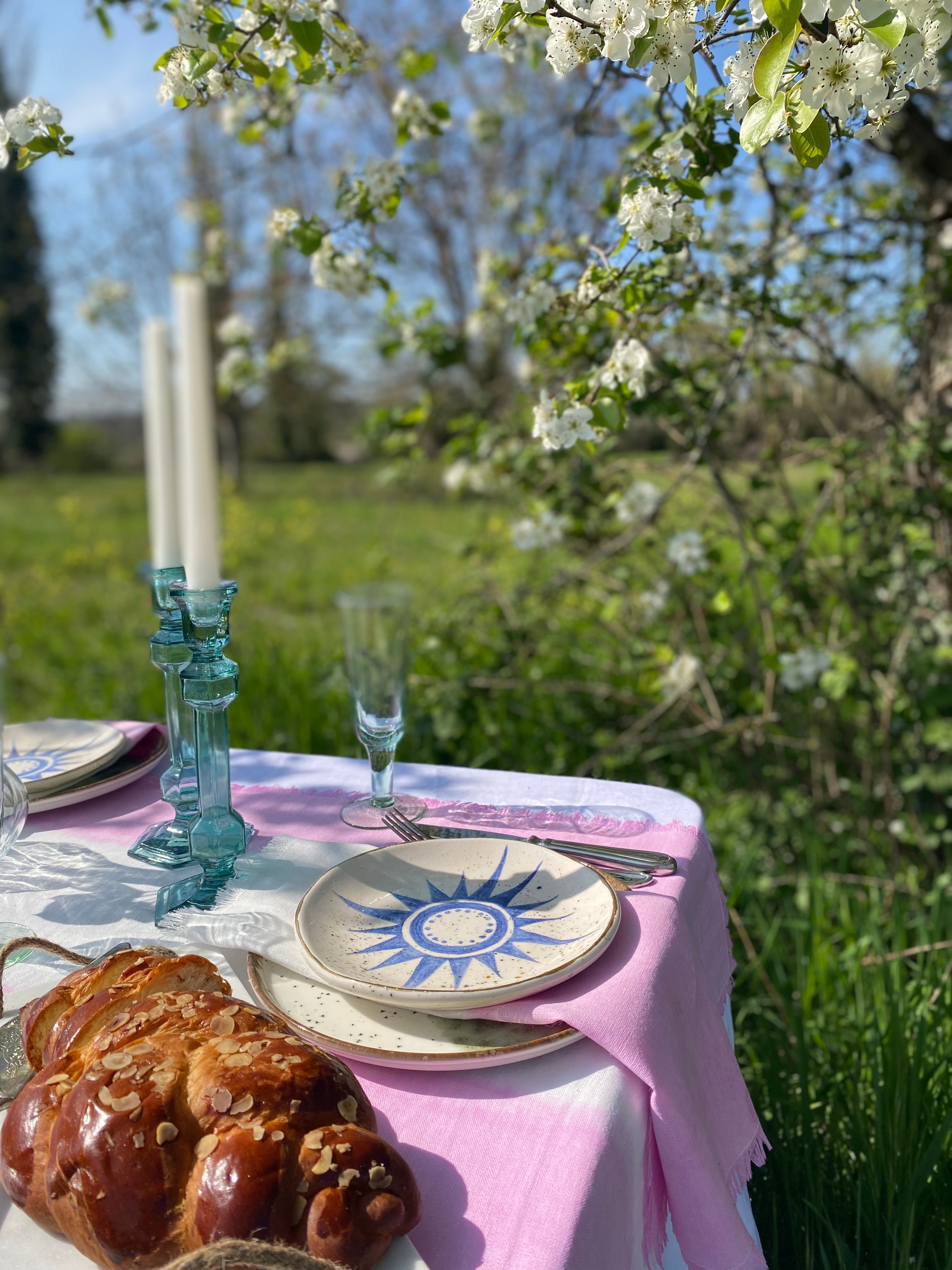 Penna Collection Marakeş Gold Detaylı Tatlı Tabağı