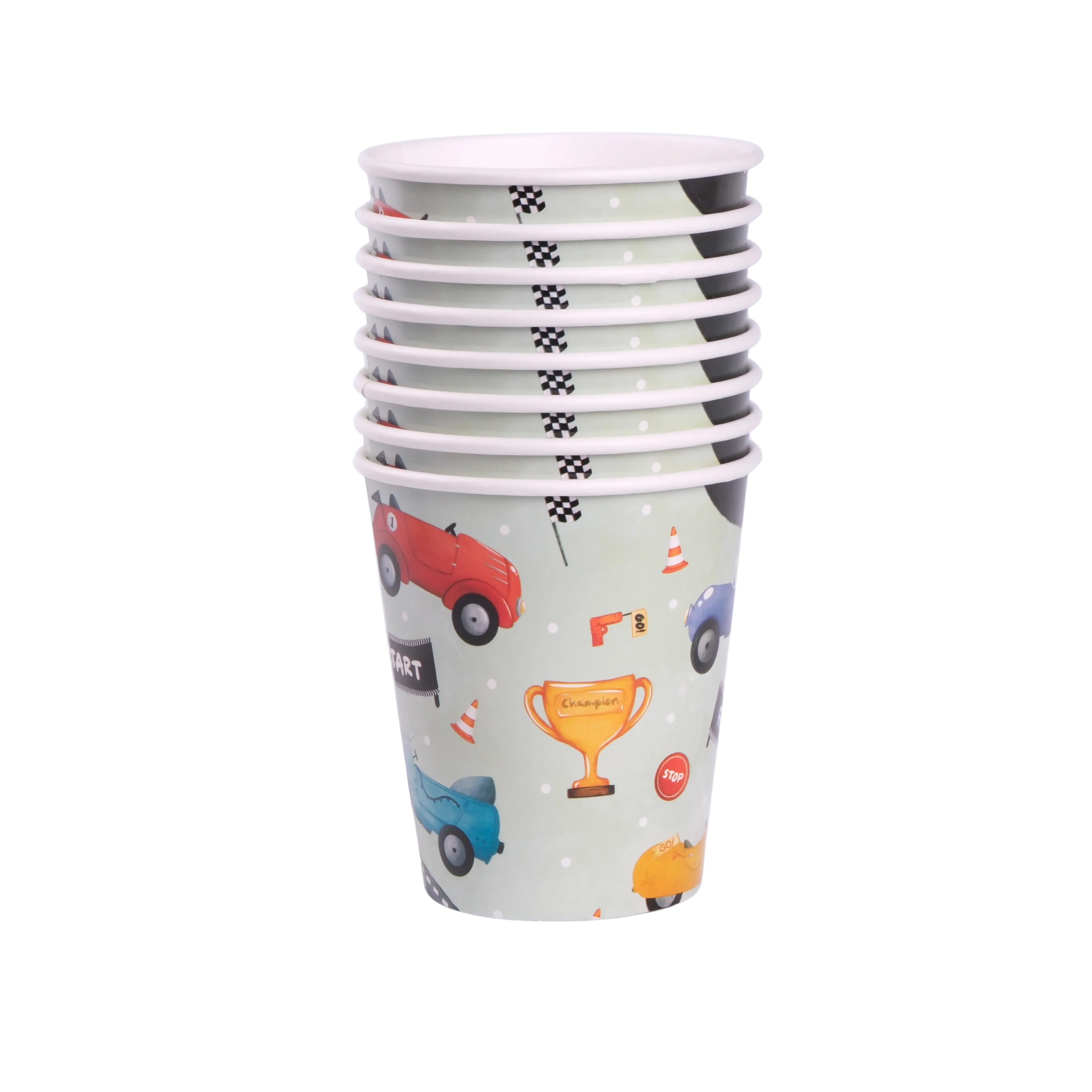 Arabalar Bardak - Cars Cup - 8'li