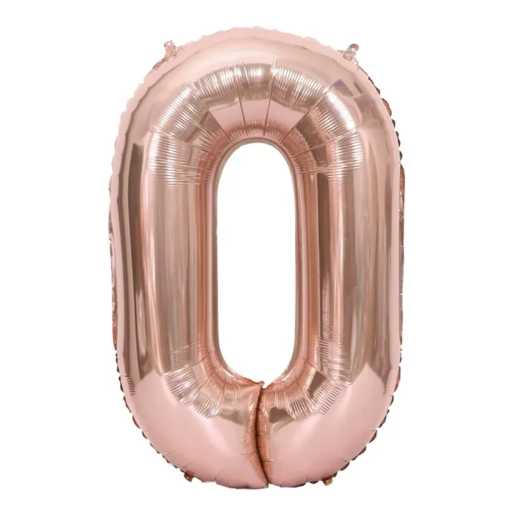 Forpus Kids - Rose Gold 0 Rakam Balonu 100 cm (40”)