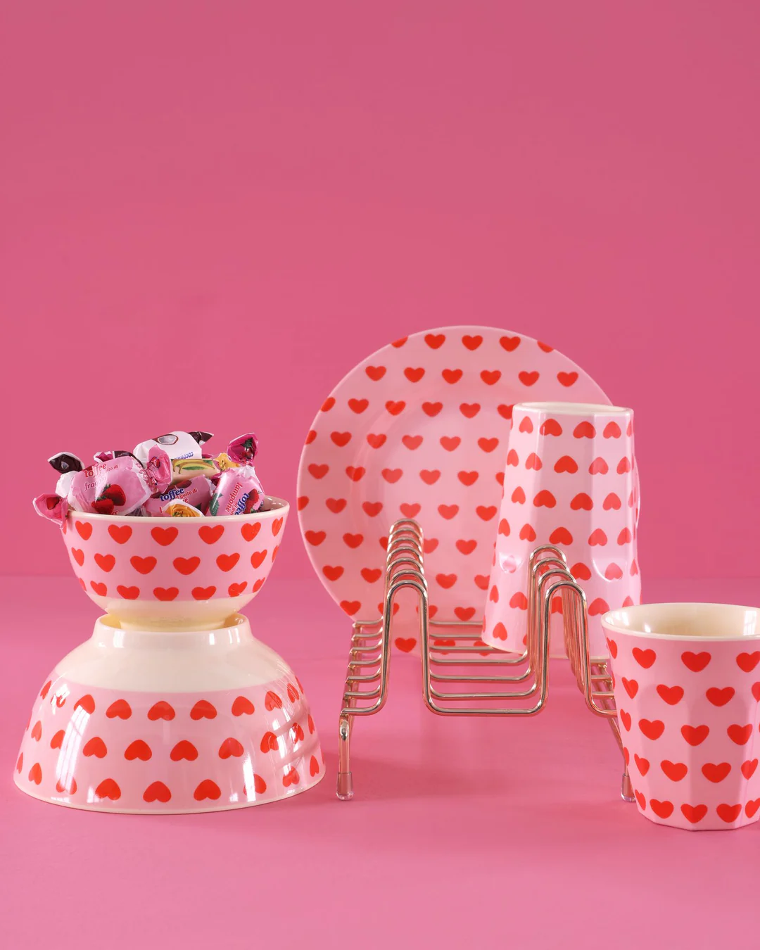 Rice - Melamin Bardak - Sweet Hearts