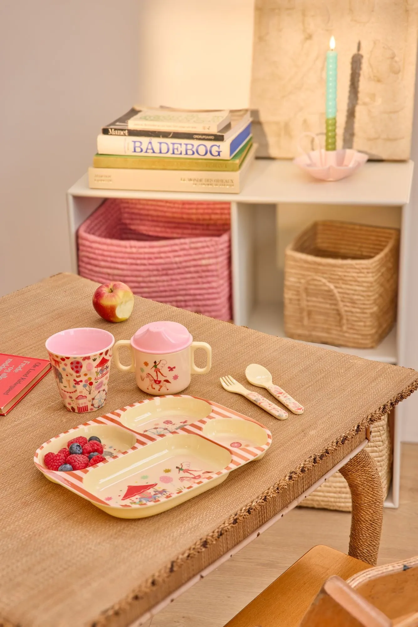Rice - Melamin Bardak - Pembe Lunapark
