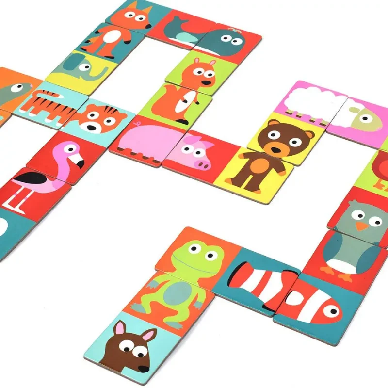 Djeco - Domino Animo Puzzle