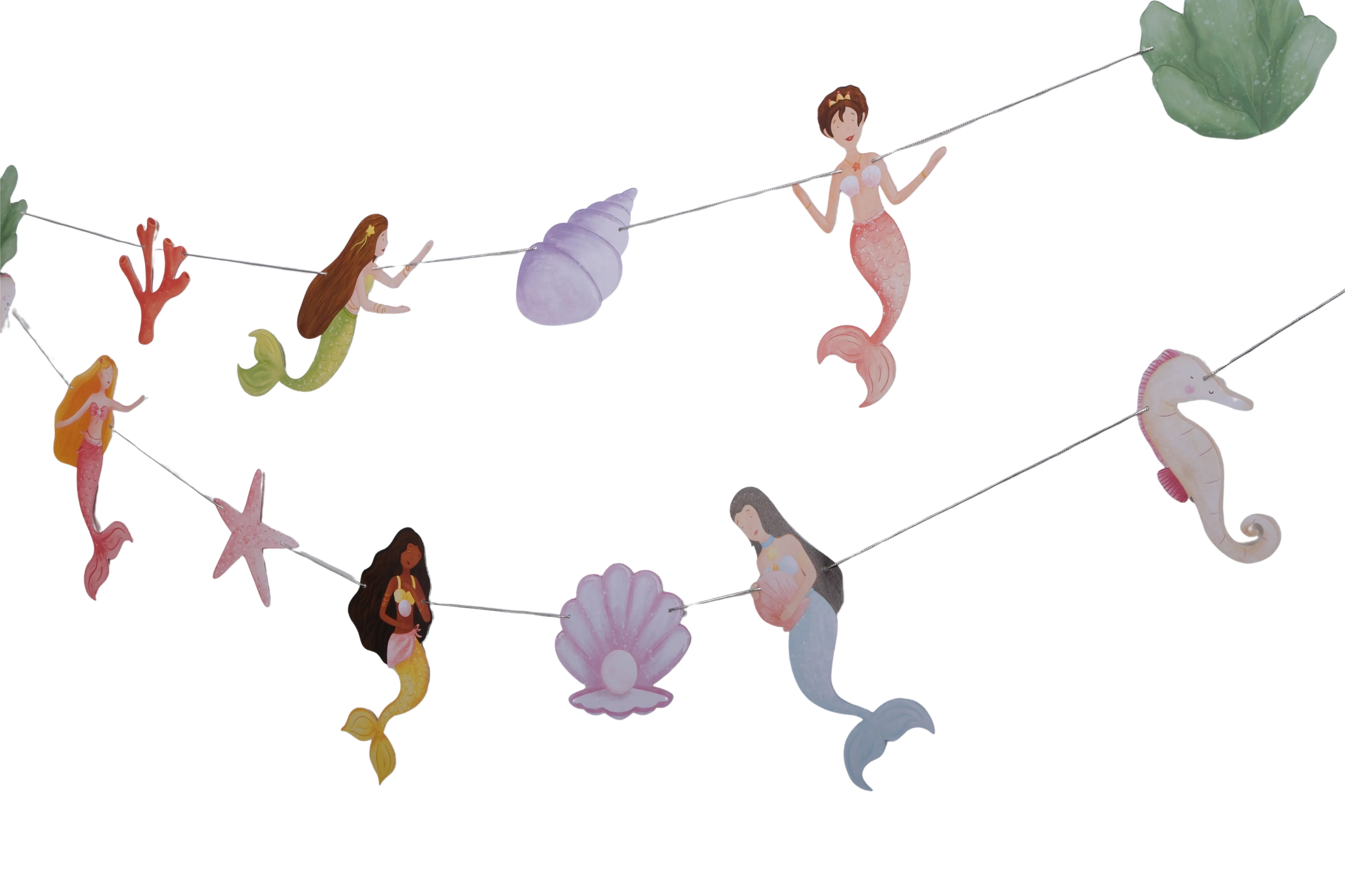 Deniz Kızı Asılan Süsü - Mermaid Garland