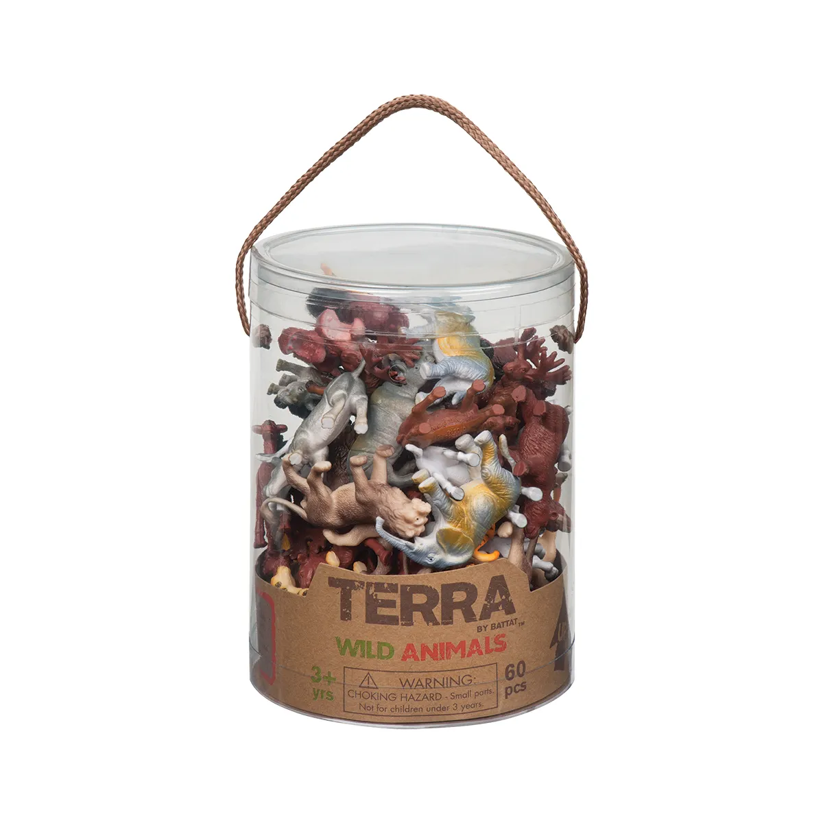 Terra - 60 Parça Küçük Oyun Seti - Safari