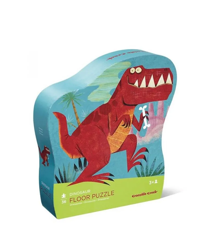 Crocodile Creek - Dekoratif Puzzle - 36 Parça - Dinozor
