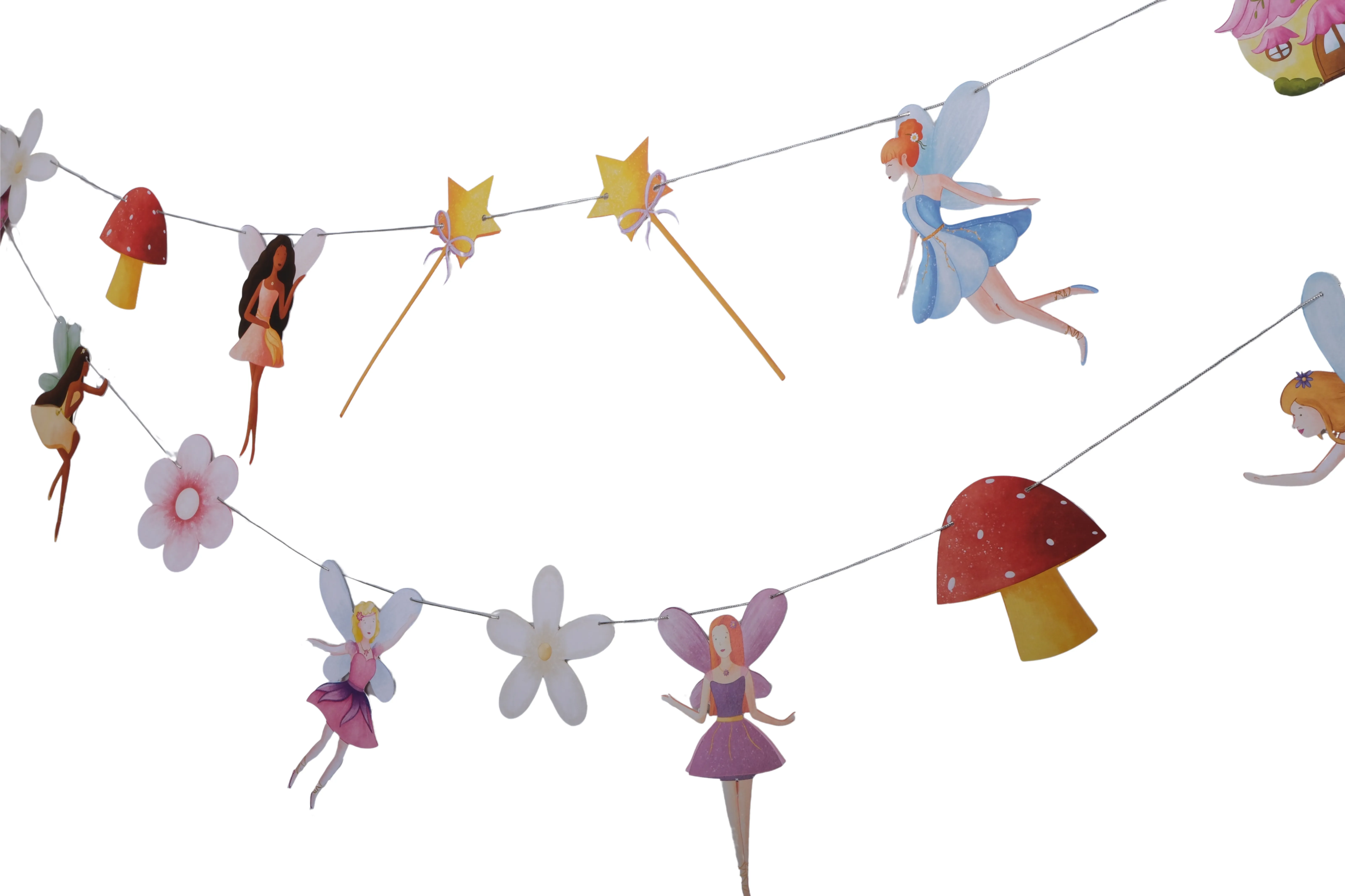 Peri Kızı Asılan Süs - Fairy Garland