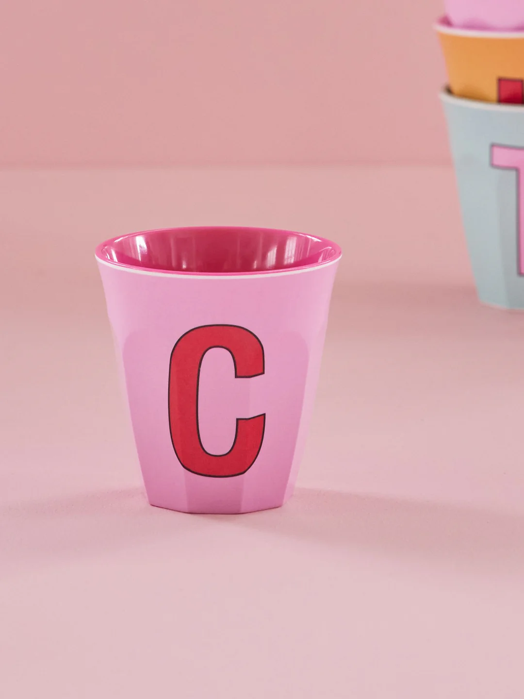 Rice - Melamin Bardak - Pembe C