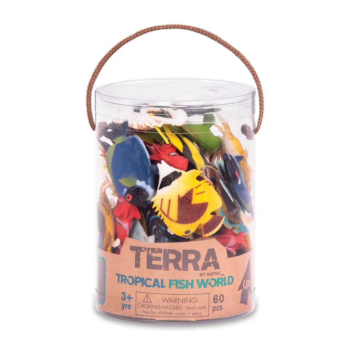 Terra - 60 Parça Küçük Oyun Seti - Tropikal Balıklar