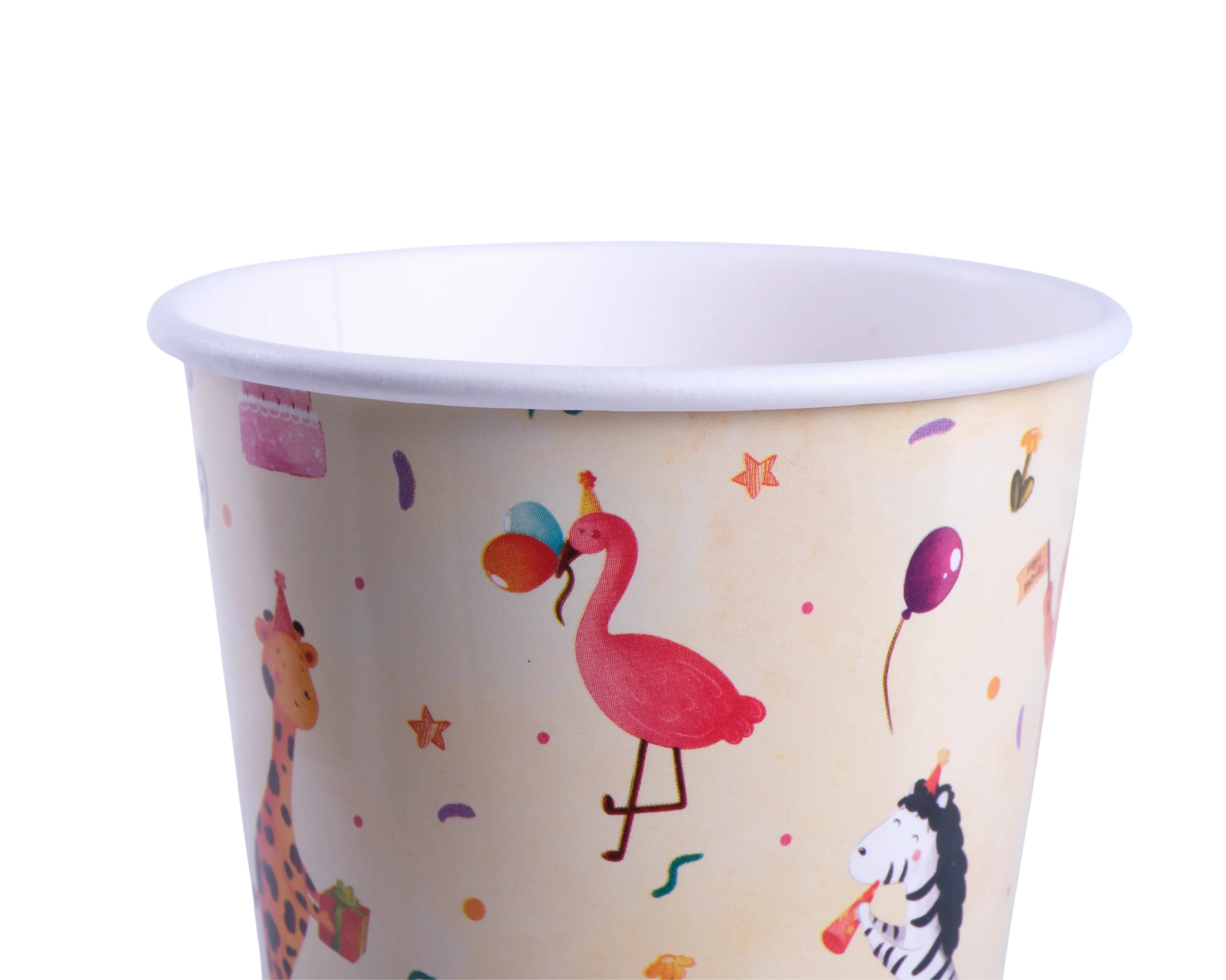 Hayvanlar Bardak - Animals Character Cups - 8'li