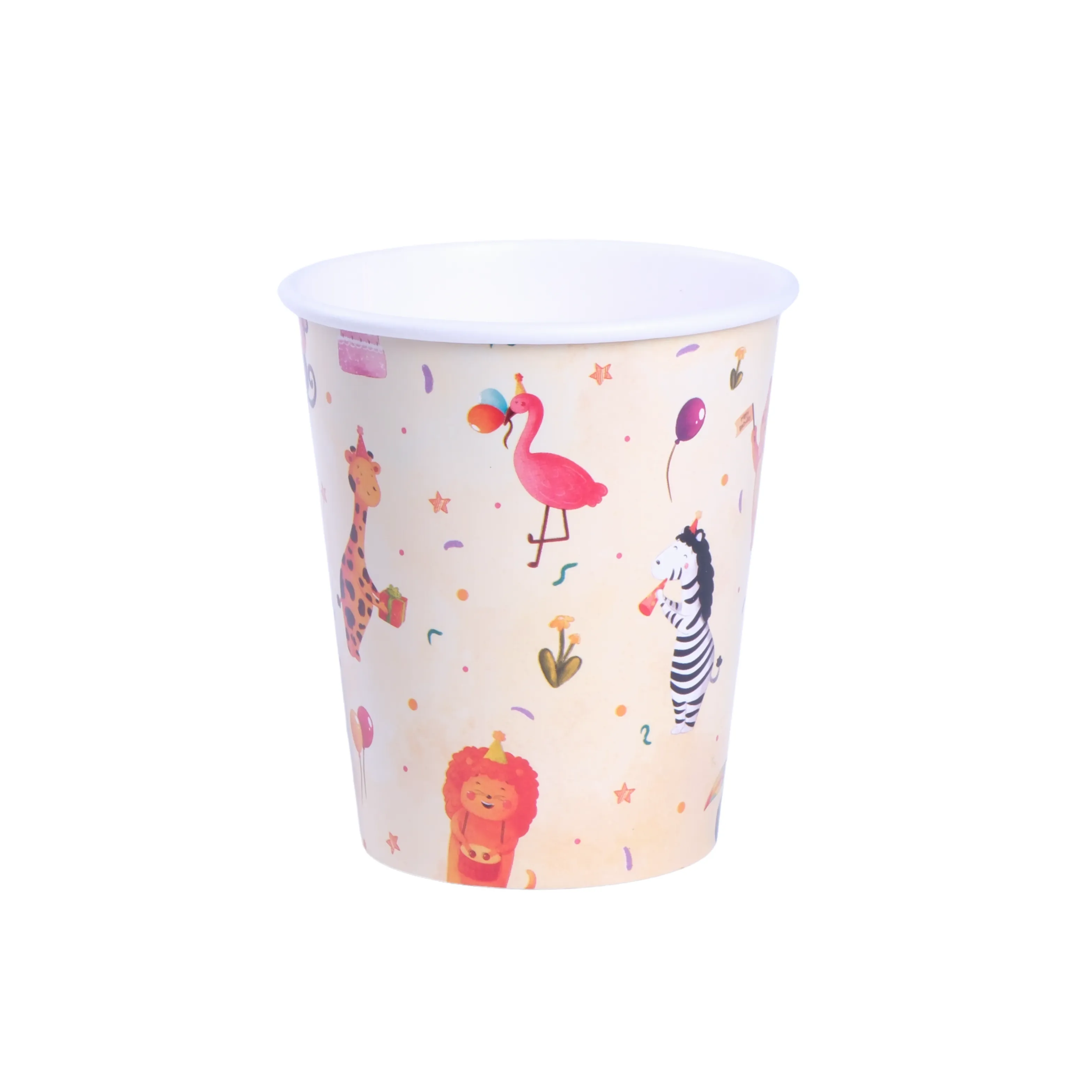 Hayvanlar Bardak - Animals Character Cups - 8'li
