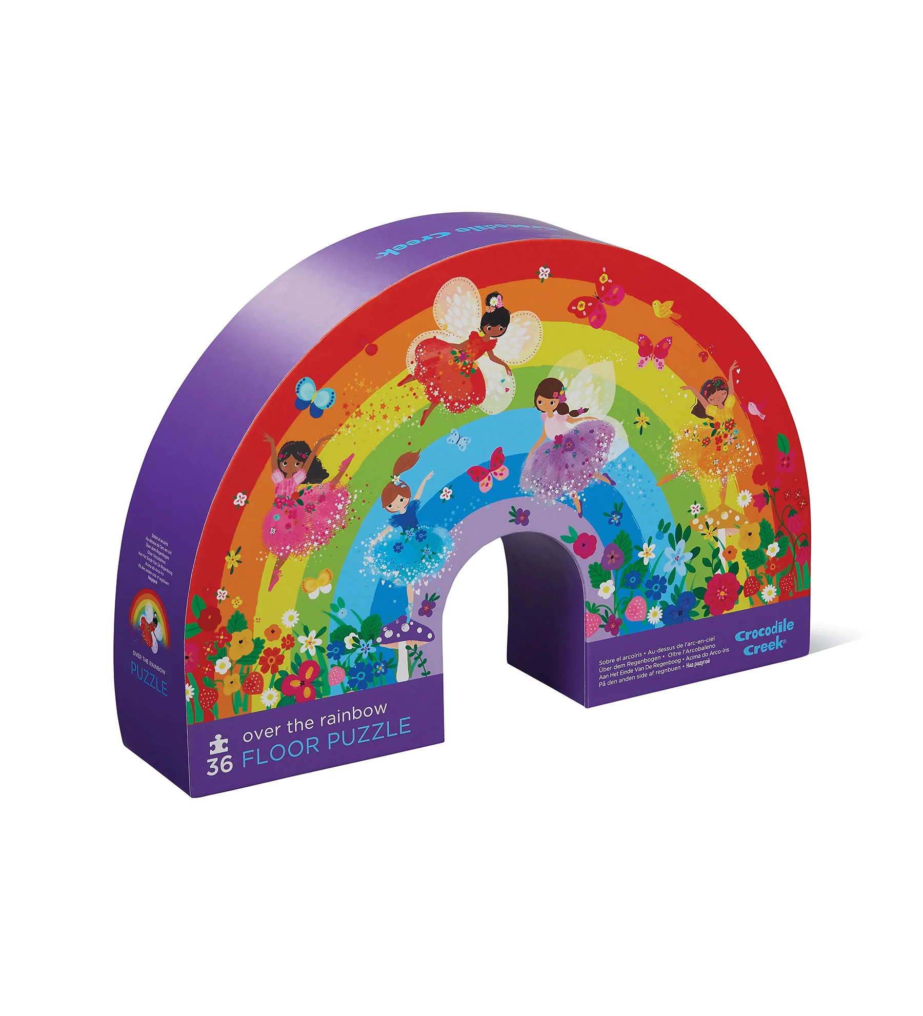 Crocodile Creek - Dekoratif Puzzle - 36 Parça - Over the Rainbow