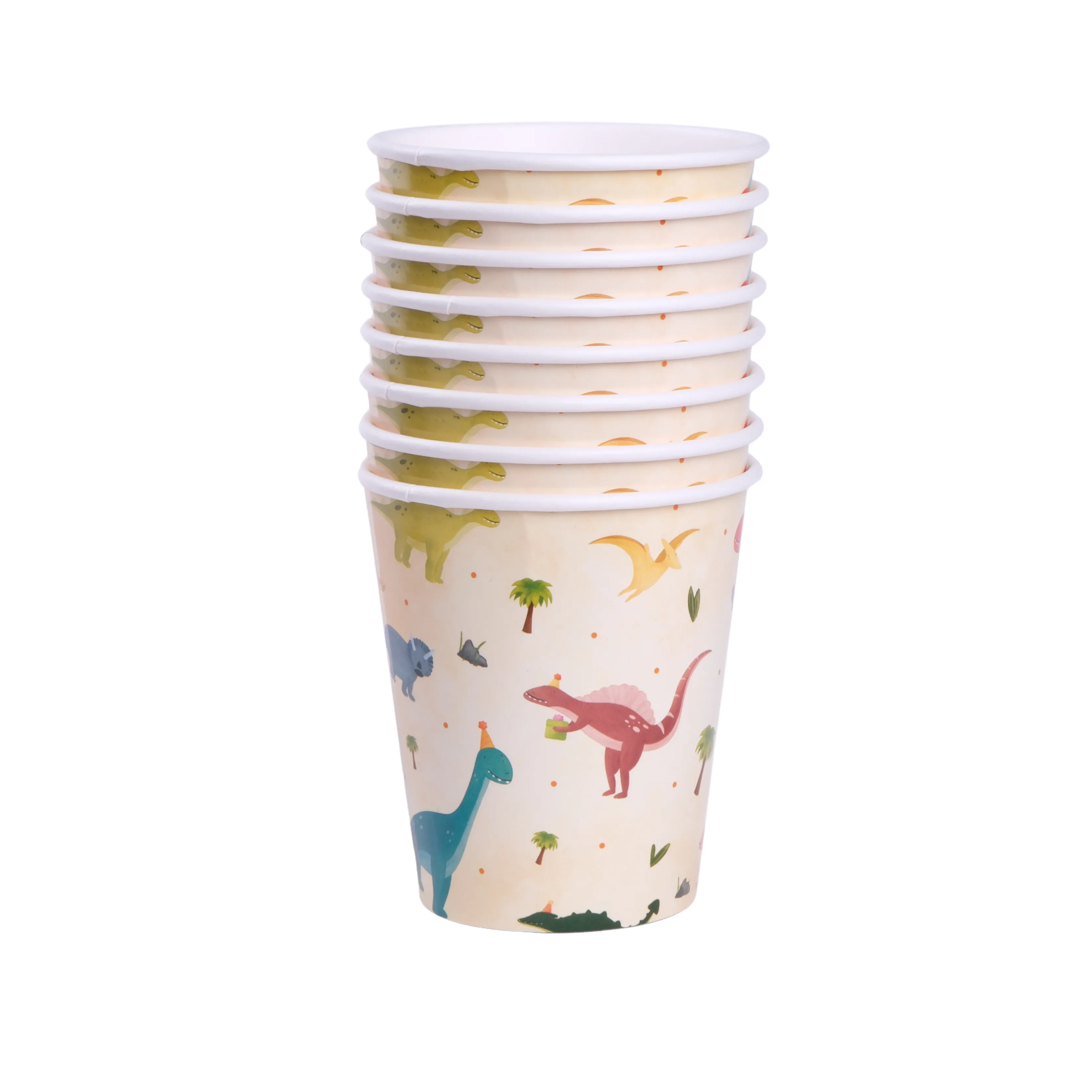 Dinozor Bardak - Dinosaur Cup - 8'li