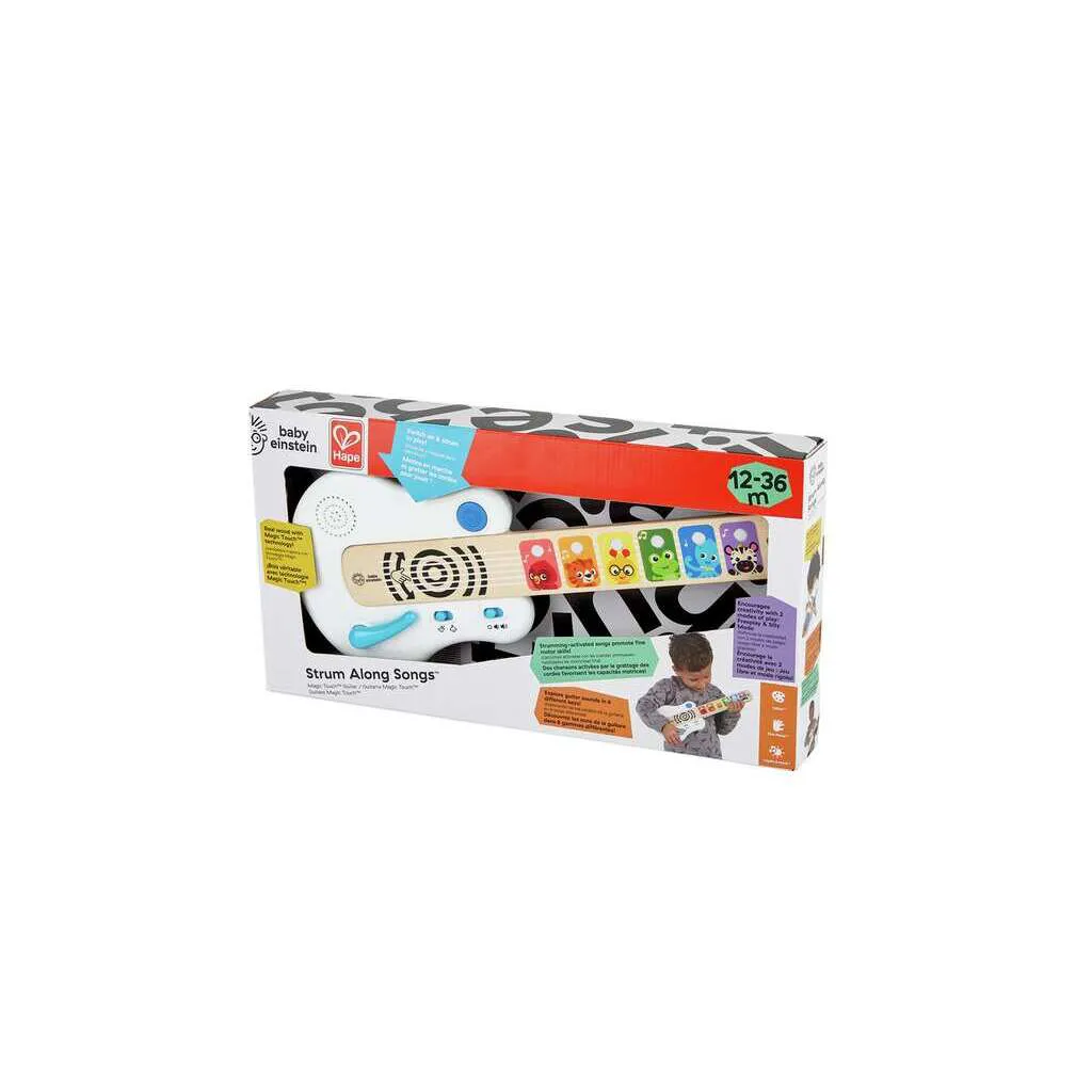 Hape - Baby Einstein Dokunmatik Ahşap Gitar