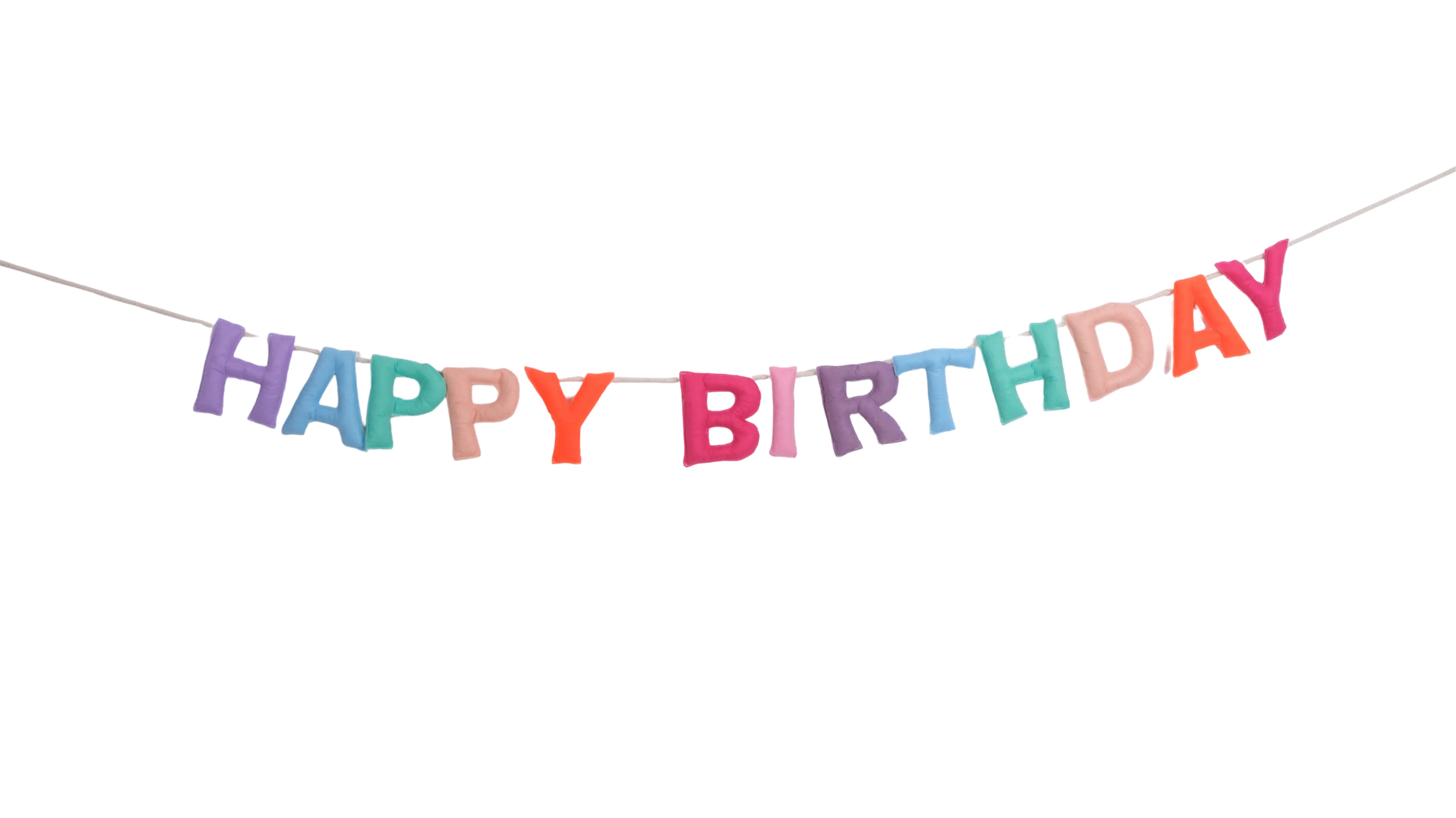 Happy Birthday Asılan Süs - Happy Birthday Garland