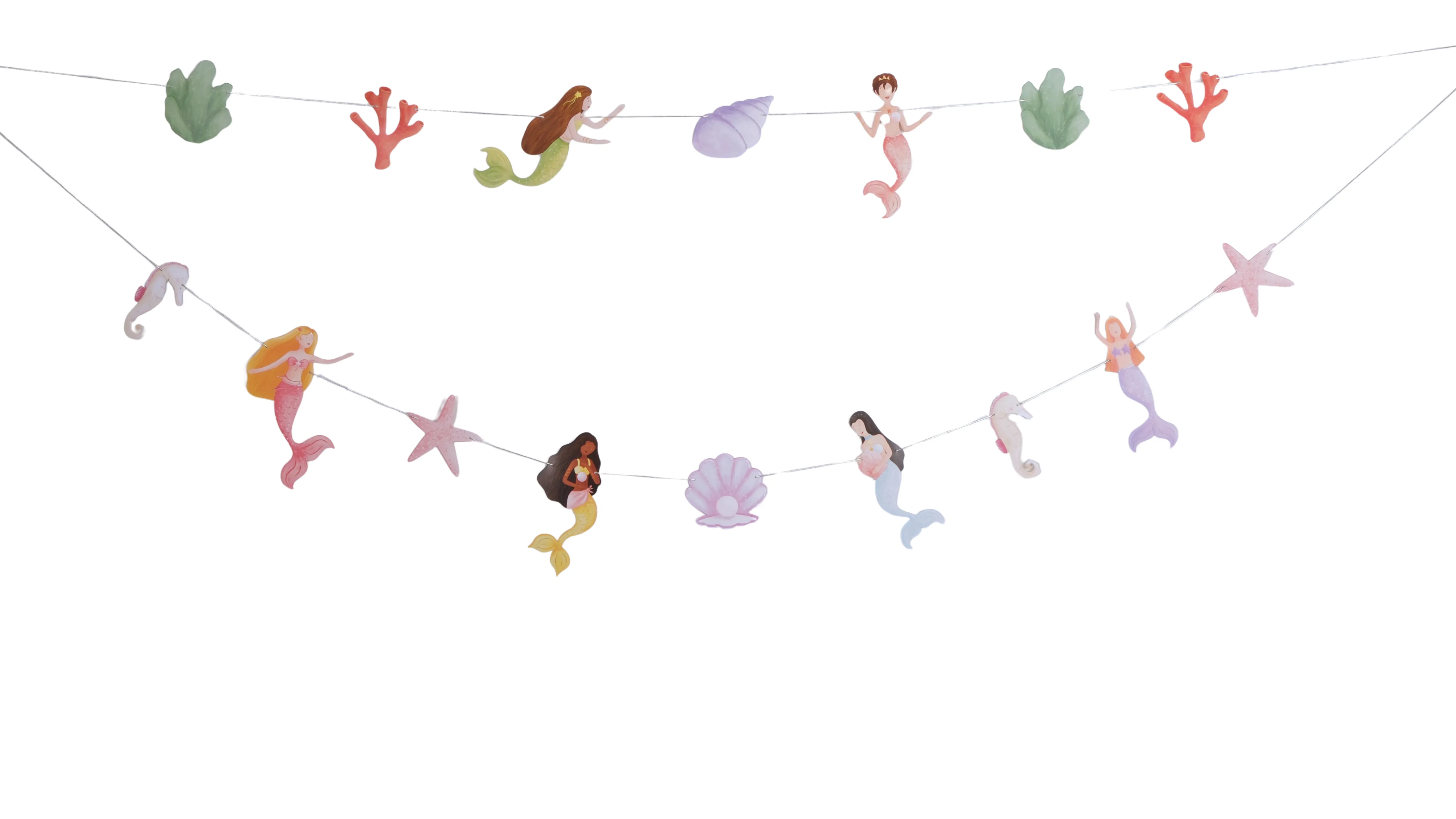 Deniz Kızı Asılan Süsü - Mermaid Garland
