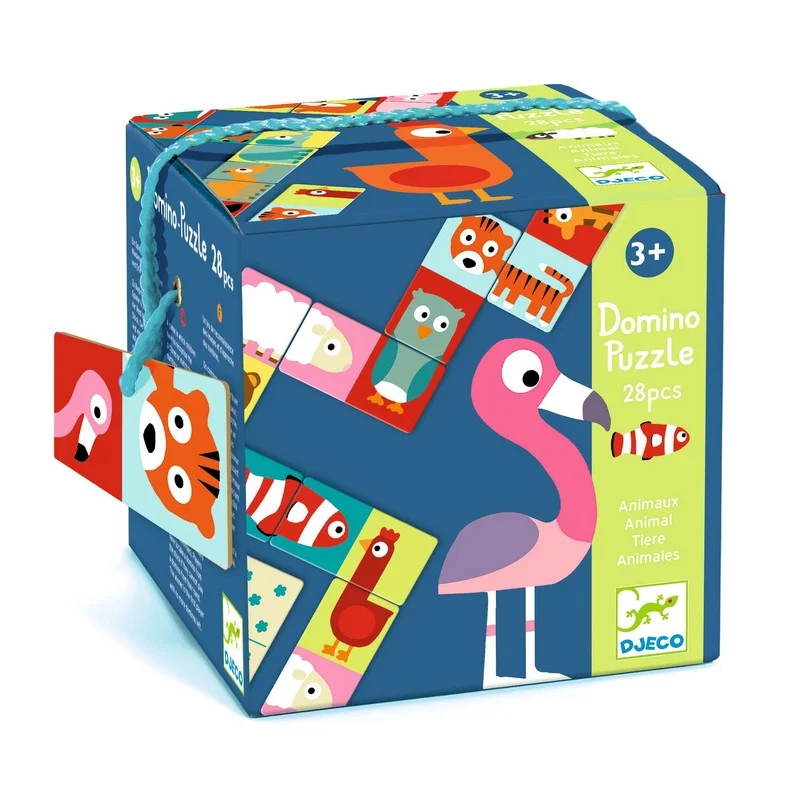 Djeco - Domino Animo Puzzle