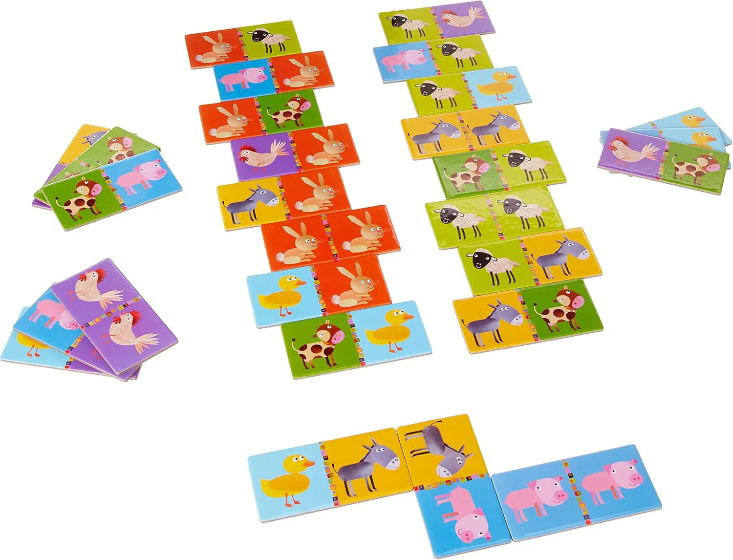 Djeco - Domino Oyunları - Domino Farm