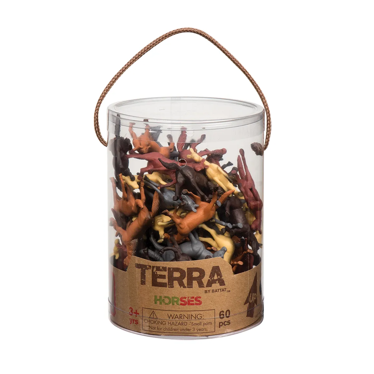 Terra - 60 Parça Küçük Oyun Seti - Atlar