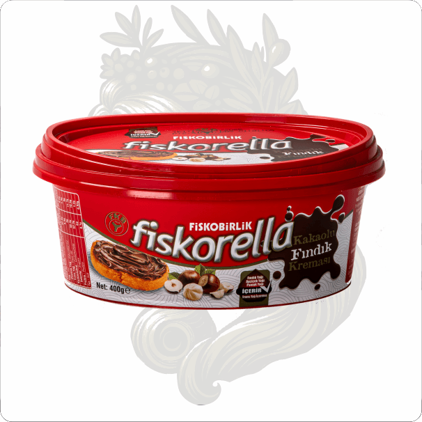 FİSKOBİRLİK FİSKORELLA KAKAOLU FINDIK KREMASI 1 KG