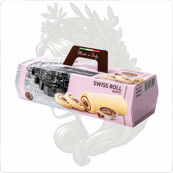 MASSİMO SWİSS WHİTE ROLL COCOA&HAZELNUT 300 GR