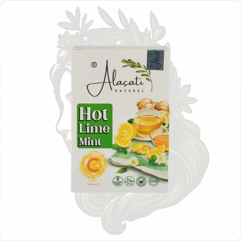 ALAÇATI NATUREL 13 GR /12 Lİ HOT LİME MİNT