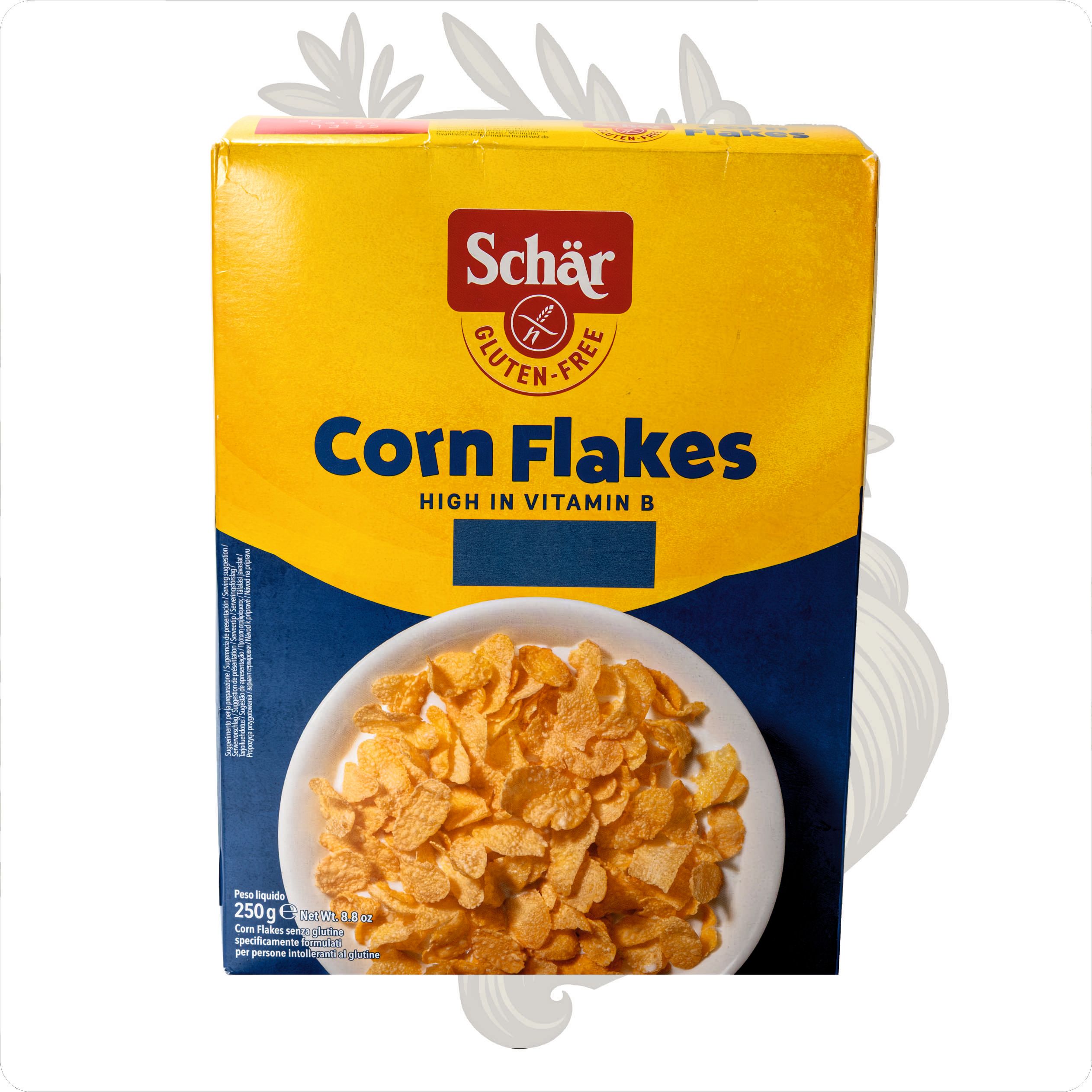 SCHAR GLUTENSİZ CORNFLAKES SADE 250GR