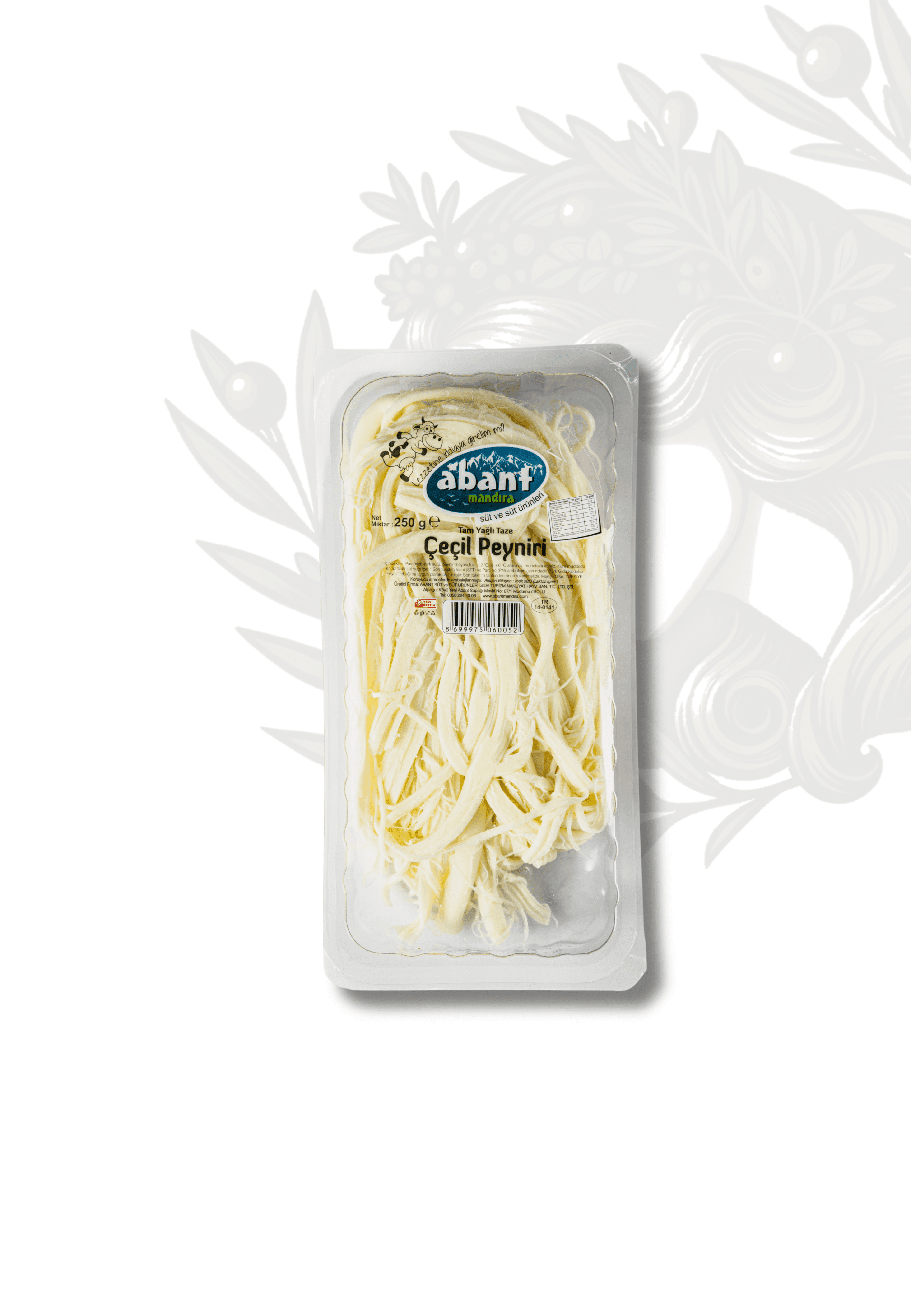 ABANT ÇEÇİL PEYNİRİ 250 GR