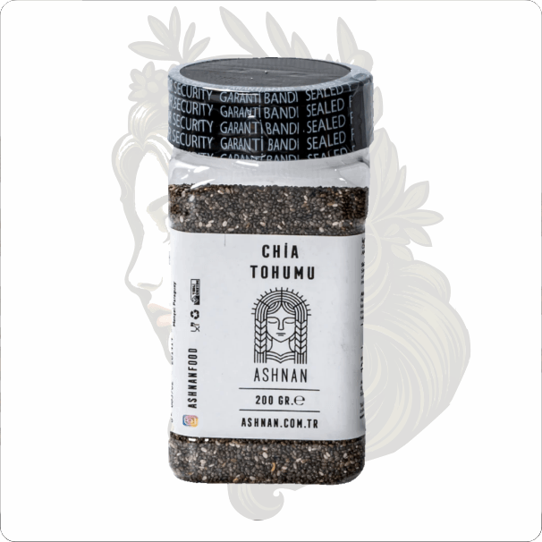 ASHNAN CHİA TOHUMU 200 GR (GLUTENSİZ)