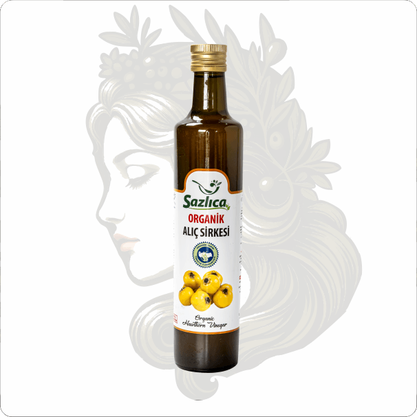 SAZLICA ORGANİK ALIÇ SİRKESİ 500ML