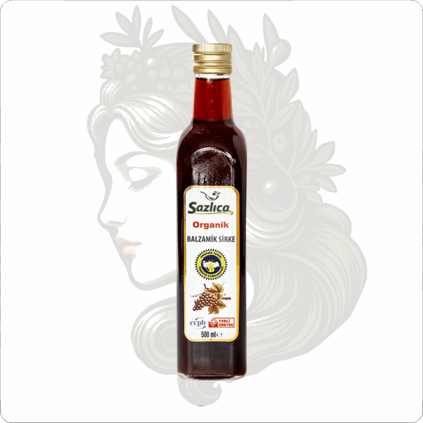 SAZLICA ORGANİK BALZAMİK SİRKE 500ML